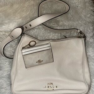 Coach Off-White Leather Shoulder Bag